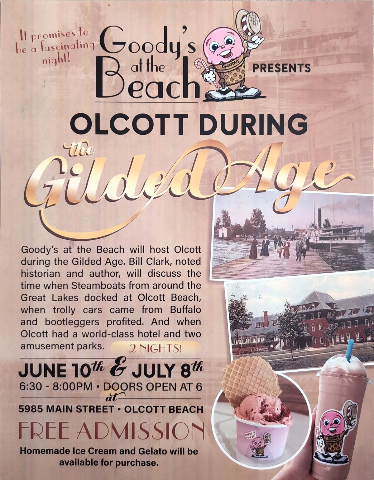 Olcott During the Gilded Age — Night Two poster